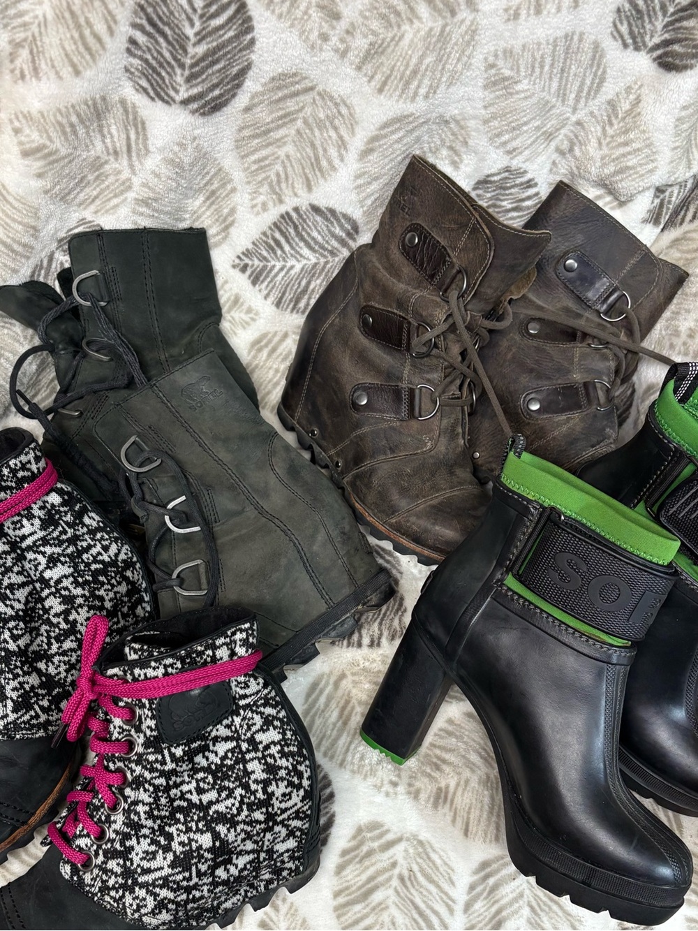 SOREL wedge boots
